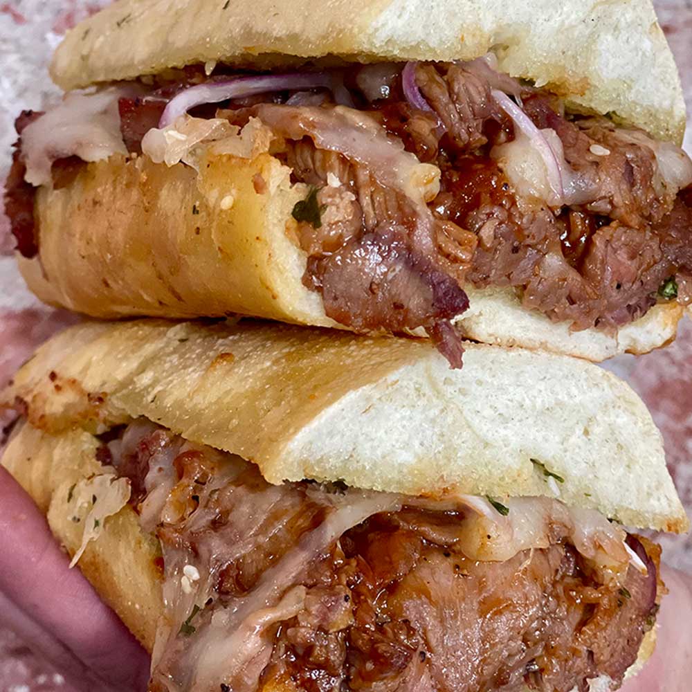 Ojai Pizza restaurant tri tip sandwich