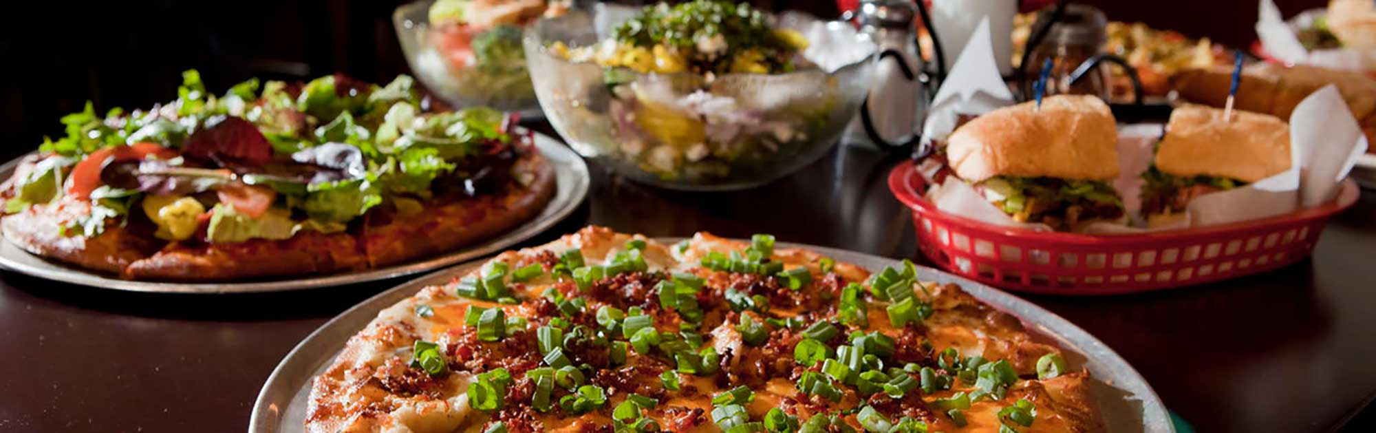 Lunch and dinner menu - Ojai Pizza restaurant
